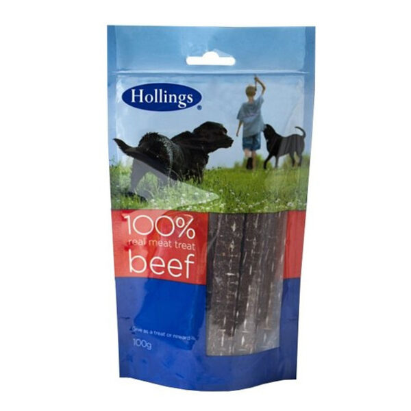 HOLLINGS MEAT TREAT BEEF 100G | Torne Valley
