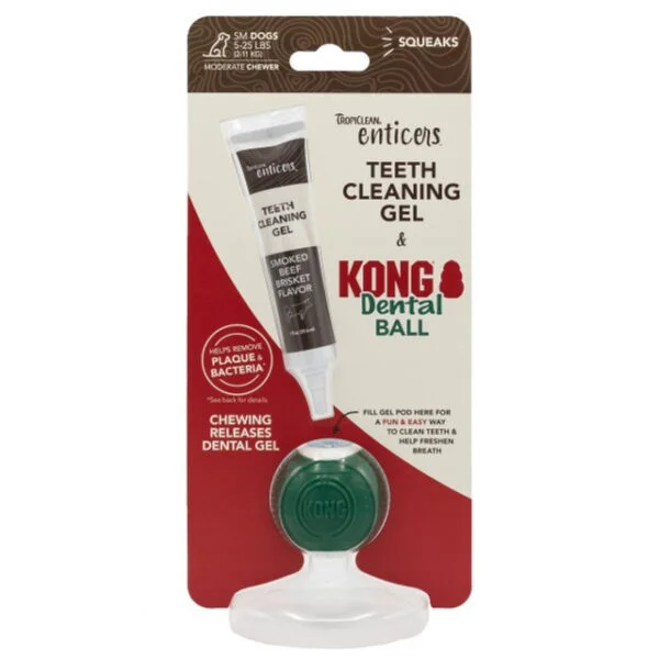TROPICLEAN BALL KIT DOG BEEF
