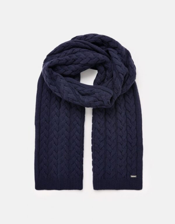 JOULES ELENA CABLE SCARF | Torne Valley