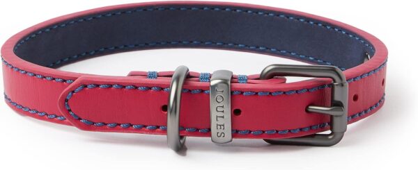 JOULES PINK LEATHER COLLAR | Torne Valley