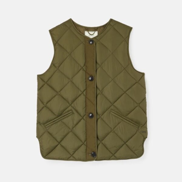 JOULES RADLEY GILET IN GRAPE LEAF