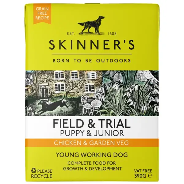 SKINNERS PUPPY CHICKEN & VEG 390G | Torne Valley