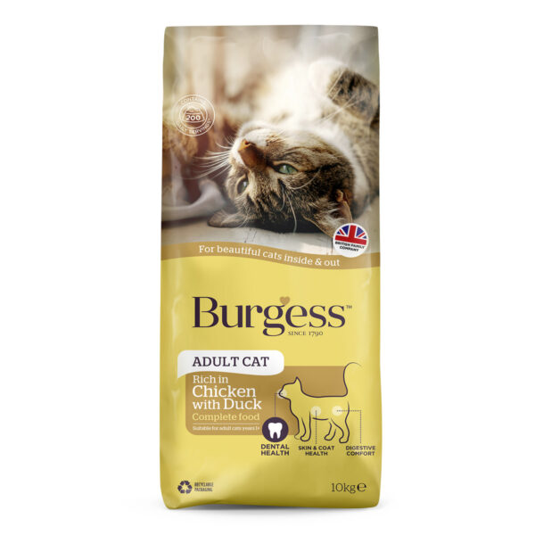 BURGESS CAT CHICKEN & DUCK 10KG | Torne Valley
