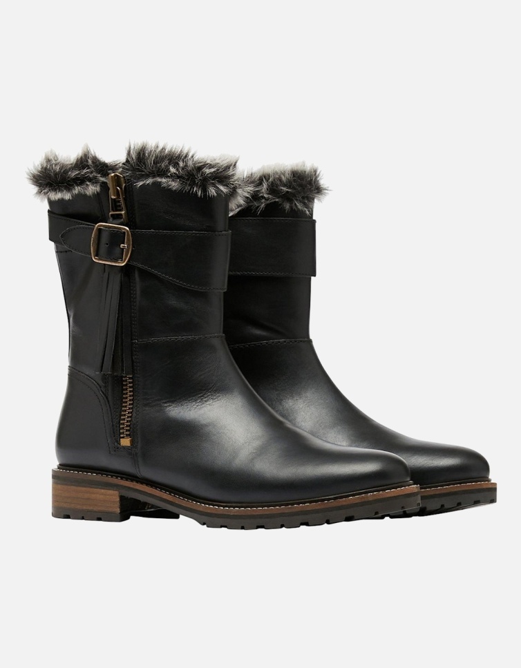 JOULES BROMPTON BOOTS BLACK Torne Valley