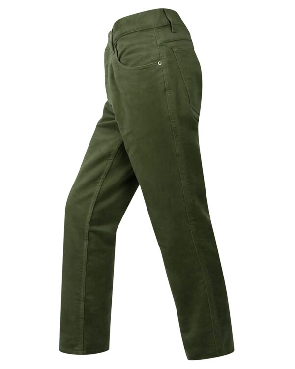 HOGGS OF FIFE JEANS MOLESKIN OLIVE