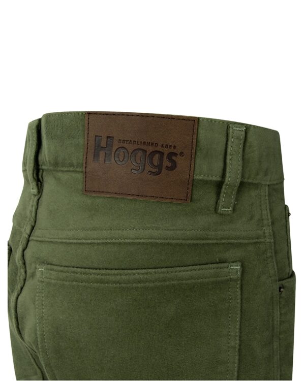 HOGGS OF FIFE JEANS MOLESKIN OLIVE | Torne Valley