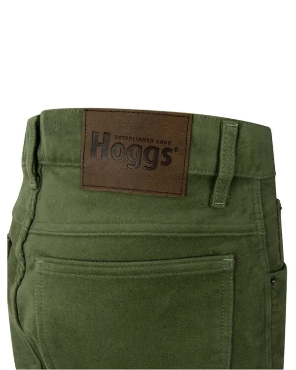 HOGGS OF FIFE JEANS MOLESKIN OLIVE - Image 2