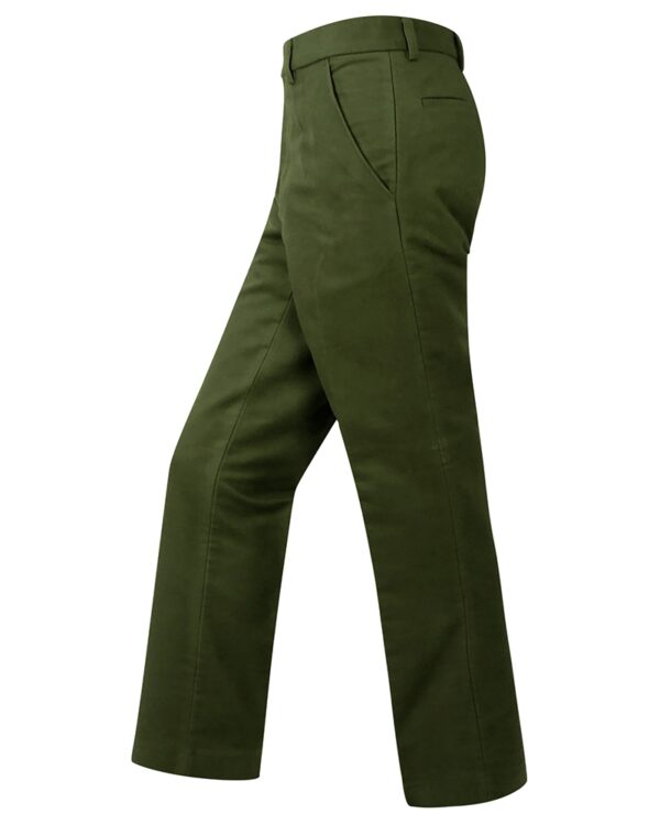 HOGGS OF FIFE MOLESKIN TROUSER OLIVE | Torne Valley