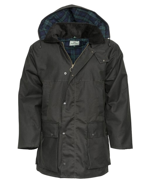 HOGGS WAX JACKET PADDED BROWN | Torne Valley