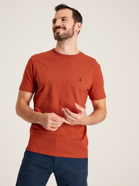 JOULES DENTON TSHIRT ORANGE | Torne Valley