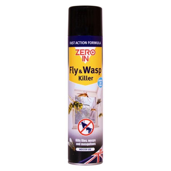 ZERO IN FLY & WASP KILLER SPRAY 300ML | Torne Valley