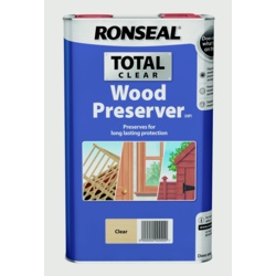 Ronseal Total Wood Preserver 5L Clear | Torne Valley