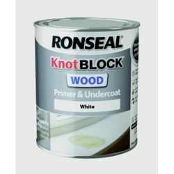 Ronseal KnotBlock Primer & Undercoat White 750ml | Torne Valley