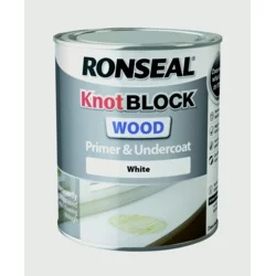 Ronseal KnotBlock Primer & Undercoat White 750ml