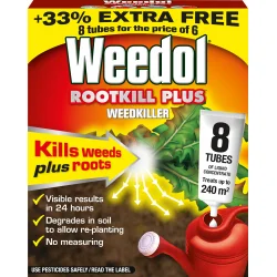 WEEDOL ROOTKILL + LIQUIDOSE 6 TUBES