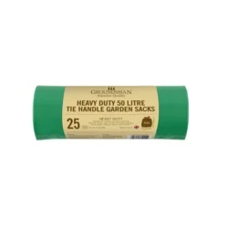 BIN BAGS HEAVY DUTY GARDEN 50L PK25