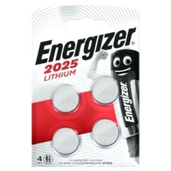 ENERGIZER LITHIUM CR2025 PK 4