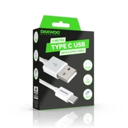 3M USB-A TO USB-C CABLE 2A