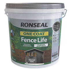 ONE COAT FENCE LIFE CHARCOAL GREY  5L | Torne Valley