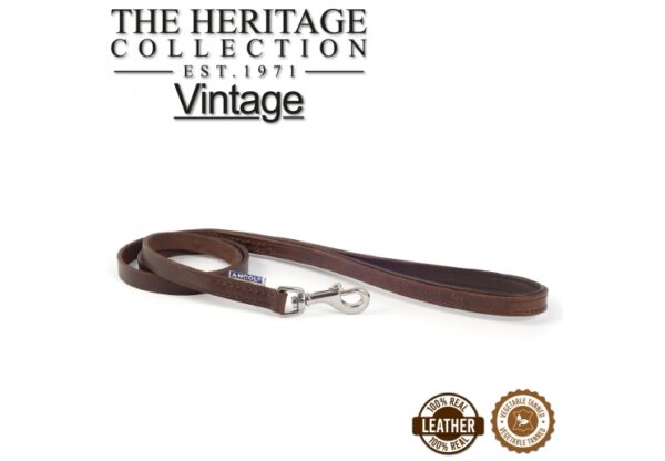 VINTAGE LEATHER LEAD | Torne Valley