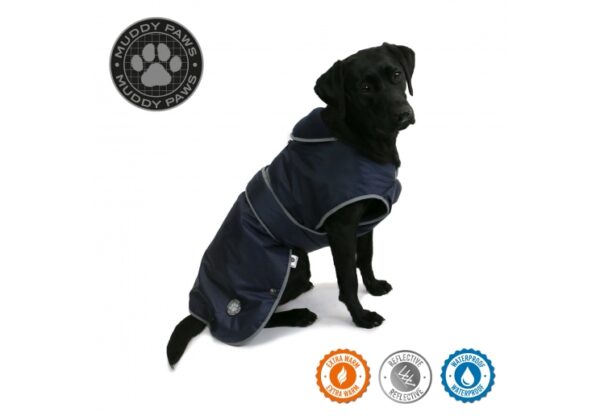 STORMGUARD DOG COAT NAVY | Torne Valley