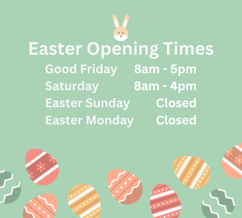 Easter Opening Hours