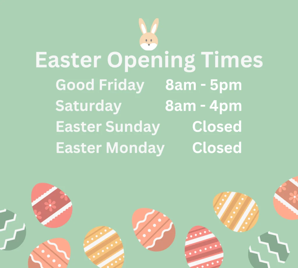 Easter Opening Hours