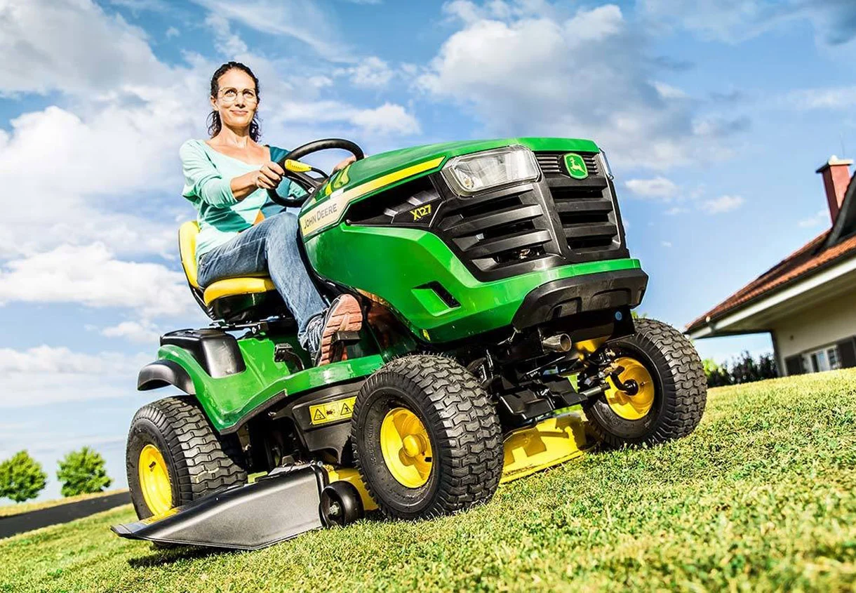 ride on lawn mower