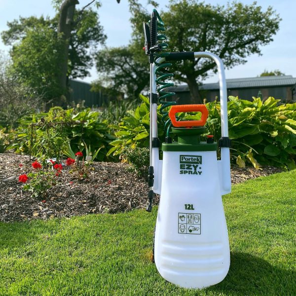 Portek EZY Spray 12L Wheeled Pressure Sprayer