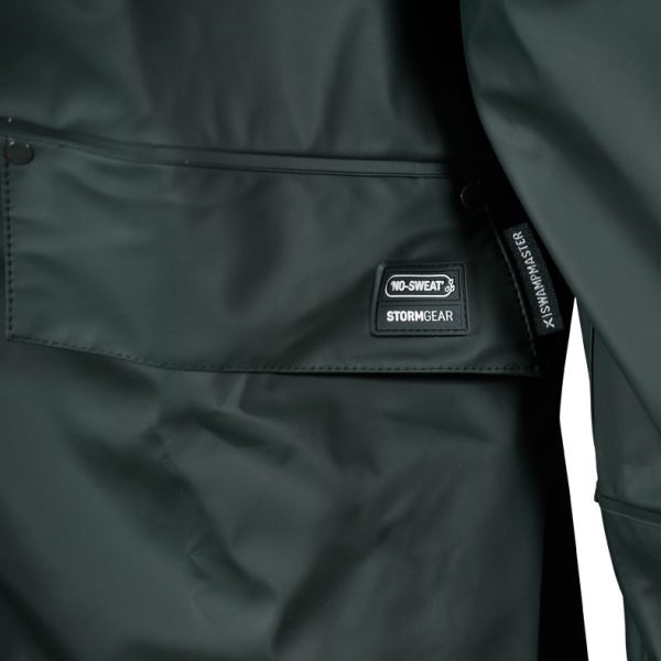 Swampmaster No-Sweat Stormgear Waterproof Jacket Navy