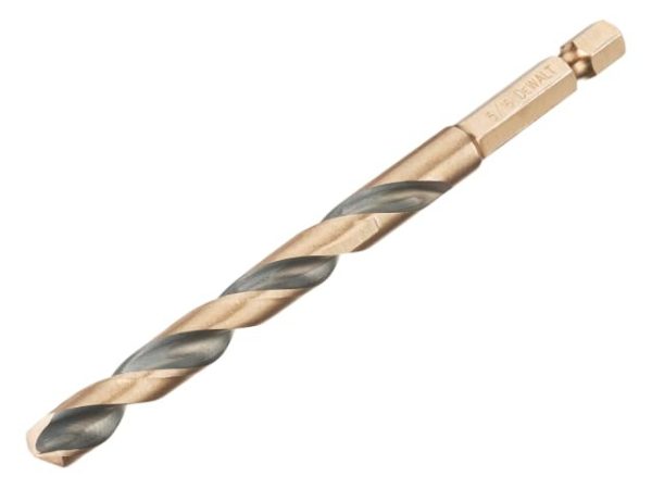 DeWalt BLACK&GOLD Hex HSS-G Drill Bit 8.0mm