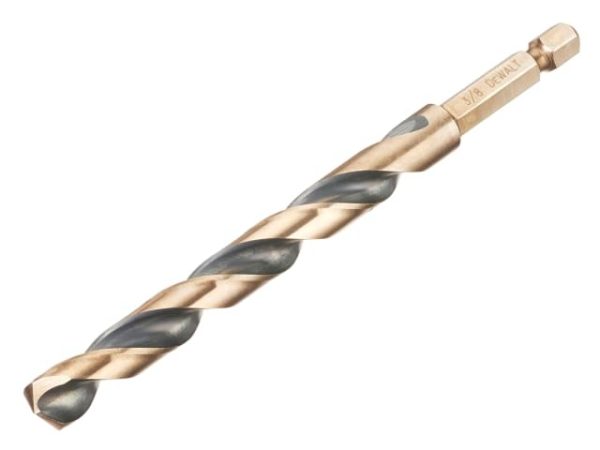 DeWalt BLACK&GOLD Hex HSS-G Drill Bit 9.5mm