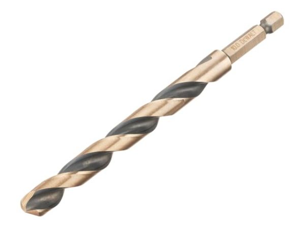 DeWalt BLACK&GOLD Hex HSS-G Drill Bit 10.0mm