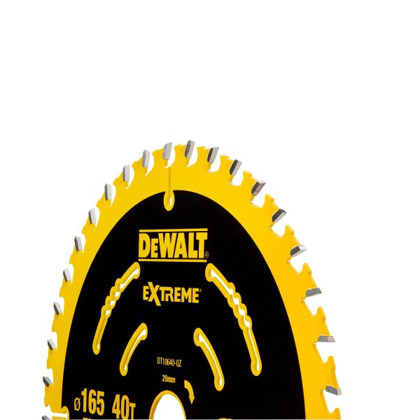 DeWalt ELITE Series Framing Circular Saw Blade 165 x 20mm x 40T