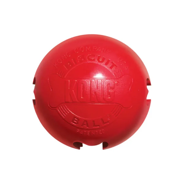 KONG Large Biscuit Ball Red