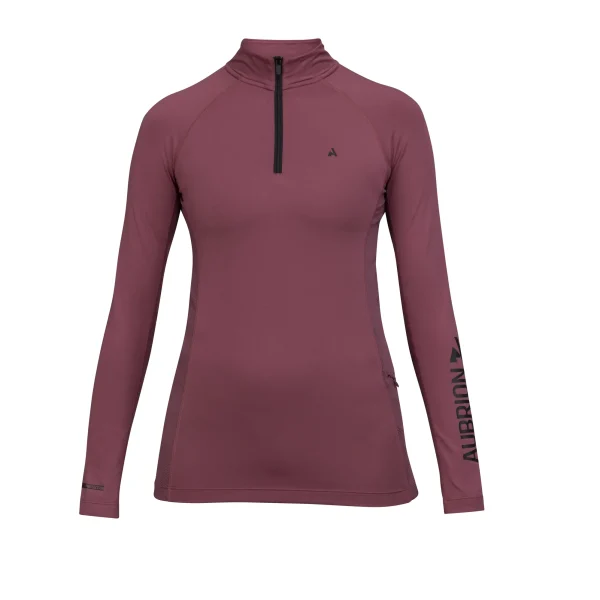 Aubrion React Long Sleeve Base - Mauve
