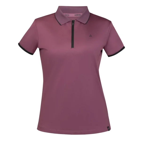Aubrion React Tech Polo Mauve