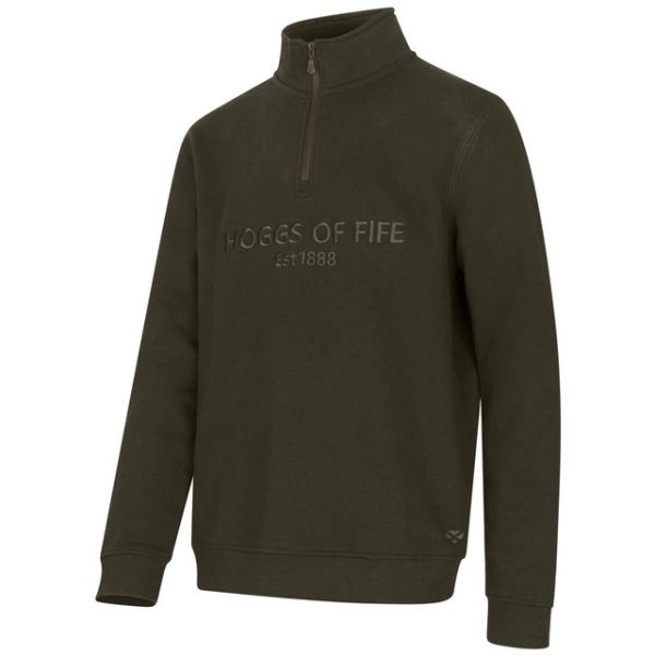 Hoggs of Fife Men's Galloway Sweatshirt - Green