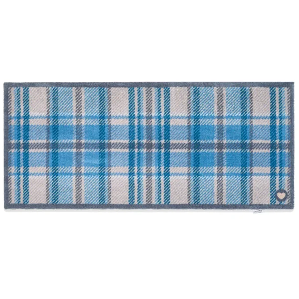 Hug Rug Tartan Blue 65x85cm