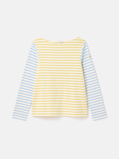 Joules Harbour Yellow & Blue Striped Shirt