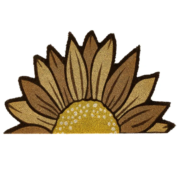 My Mat Printed Coir Sunflower