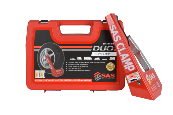 Supaclamp Duo Silver Wheelclamp - Image 8
