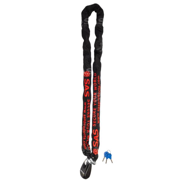 SAS Heavy Duty 2000 x 14mm Square Shackle Chain & Monster Padlock