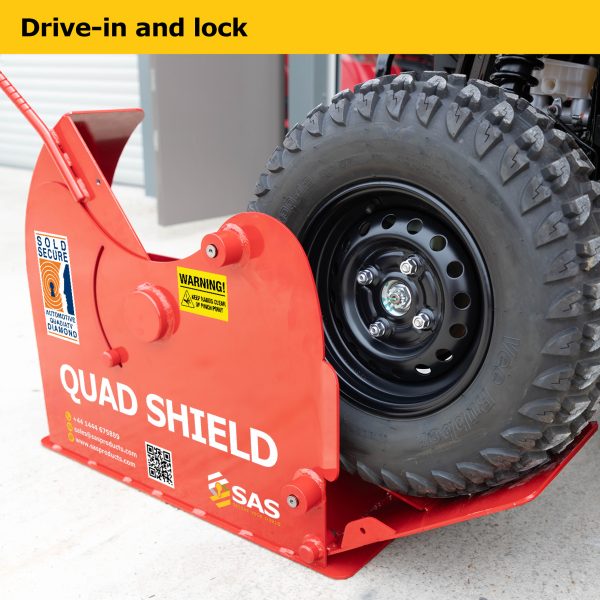 SAS Quad Shield Wheel Clamp STANDARD - ATV/UTV Clamp