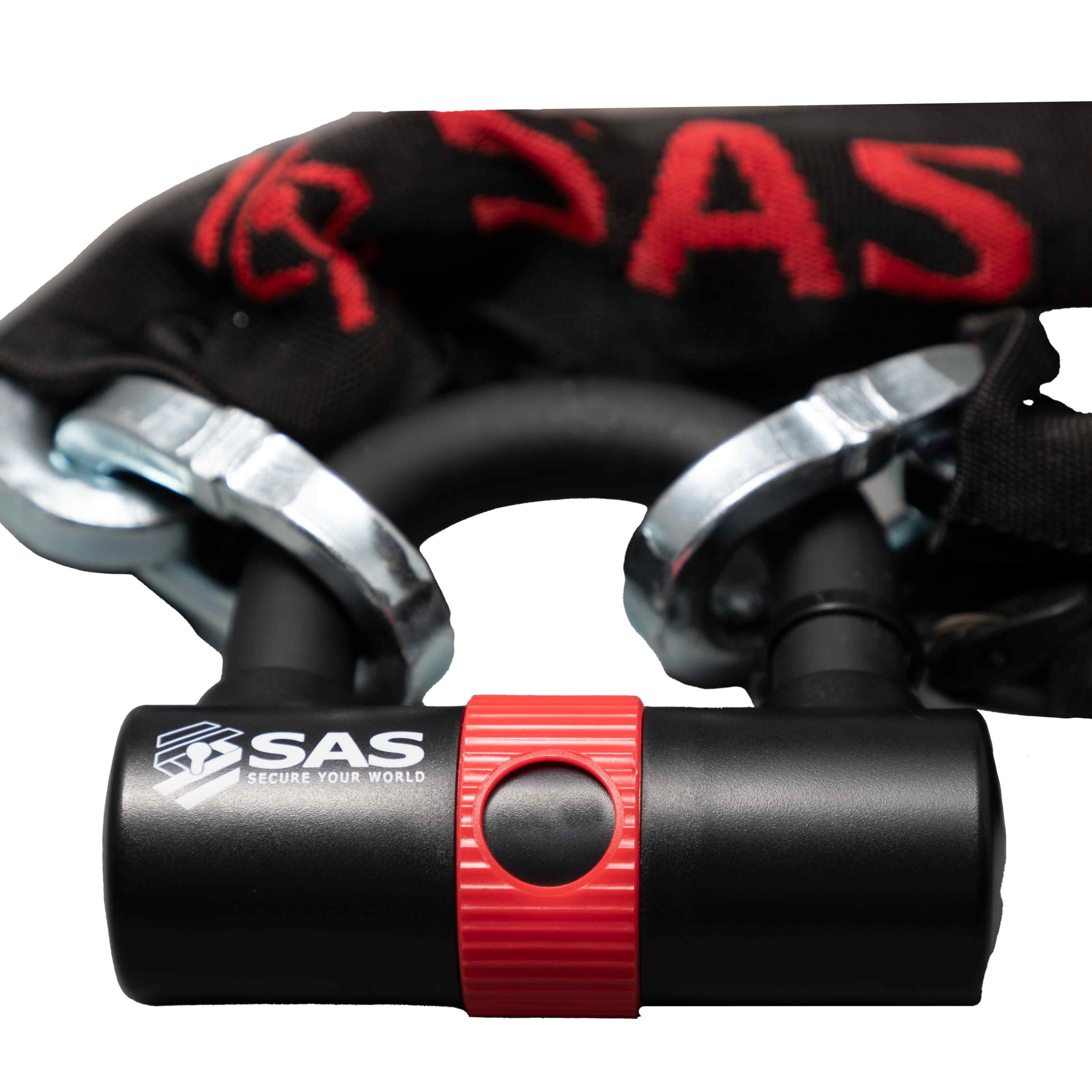 SAS Heavy-Duty 10mm Square Shackle Chain and Padlock