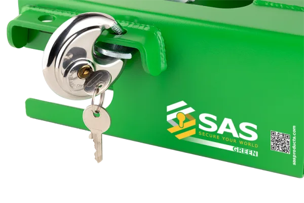 SAS GREEN VAULT Hitchlock, with Padlock