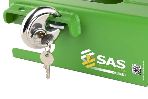 SAS GREEN VAULT Hitchlock, with Padlock