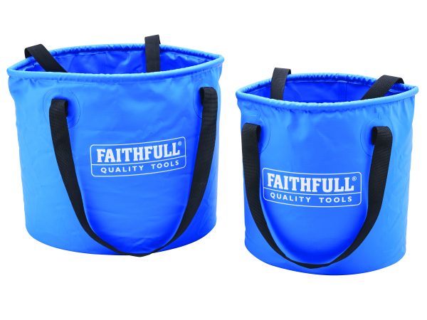 Faithfull Collapsible Bucket Pack (12L/20L)