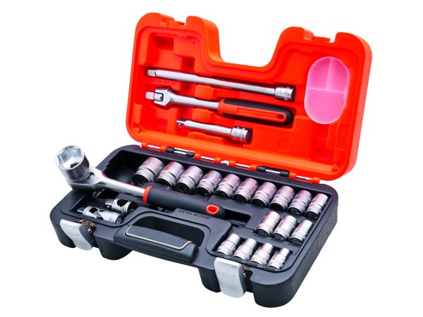 Bahco 1/2in Drive Socket Set (24 piece)