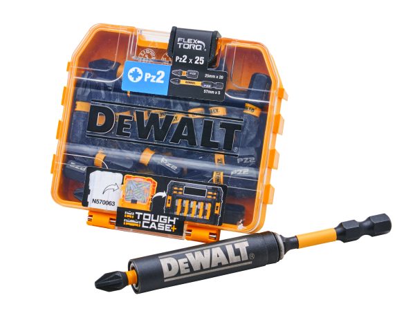 DeWALT PZ2 Screwdriver Bit Pack & Bit Holder
